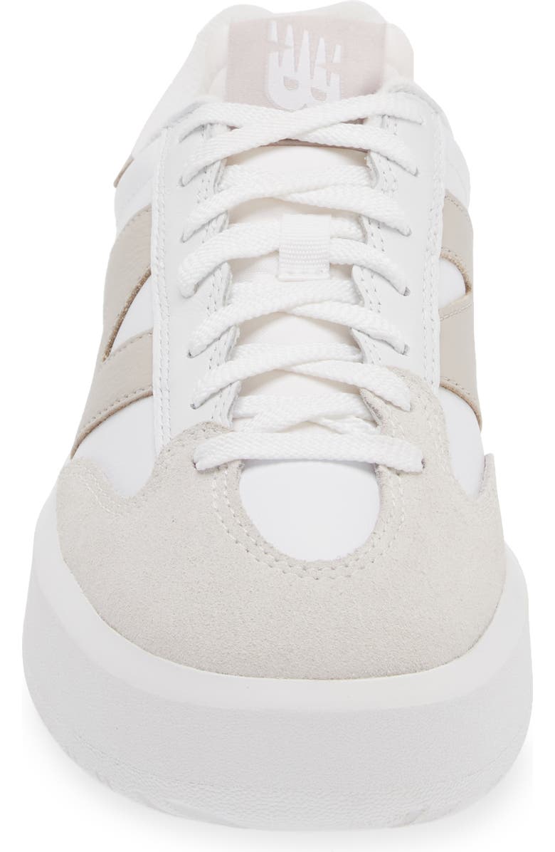 New Balance Gender Inclusive CT302 Tennis Sneaker, Alternate, color, White/ Rosewood