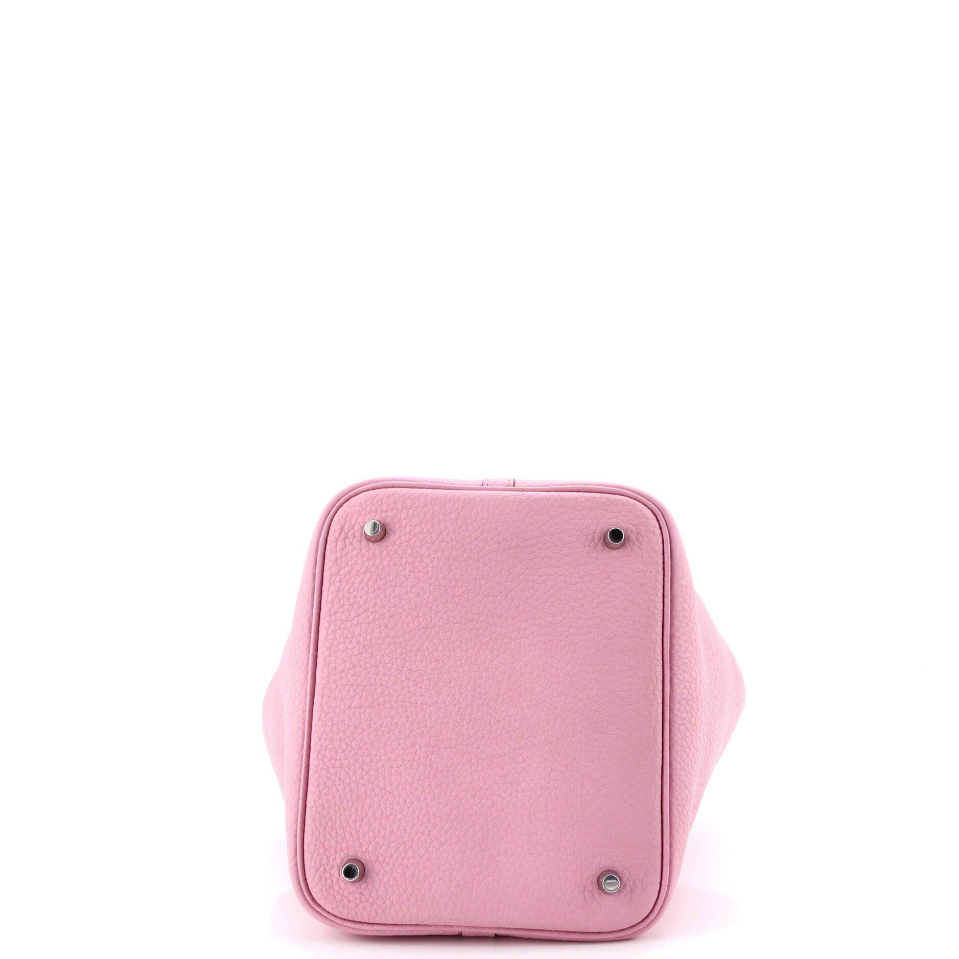 Pre-Owned Hermes Picotin Lock Bag Clemence MM, Alternate, color, Mauve Sylvestre