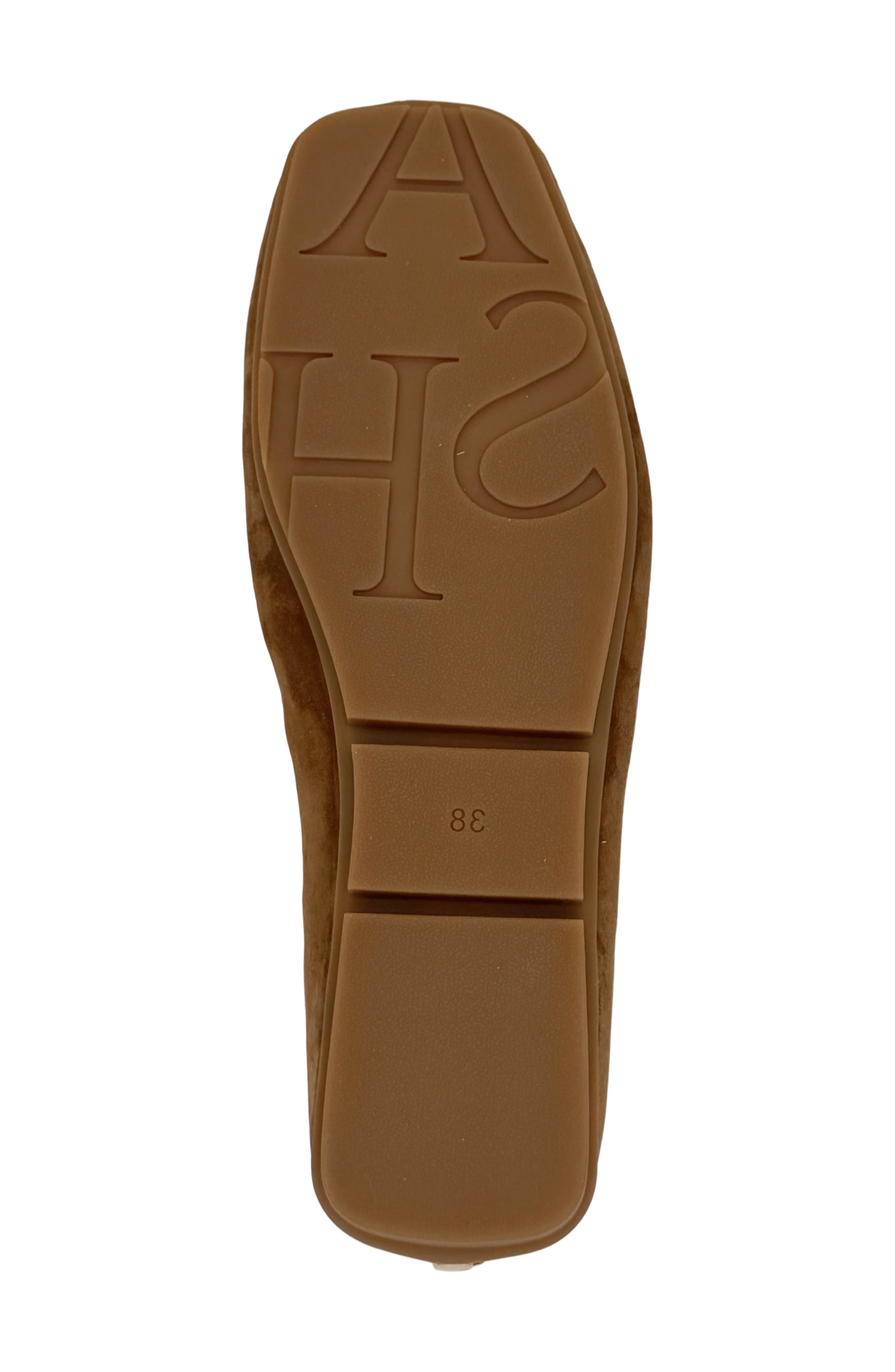 Breeze Leather Ballet Flat, Alternate, color, CHESTNUT