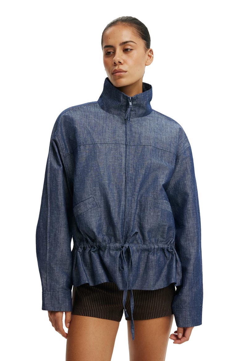 Women's Knox Summer Parka Jacket, Main, color, Indigo