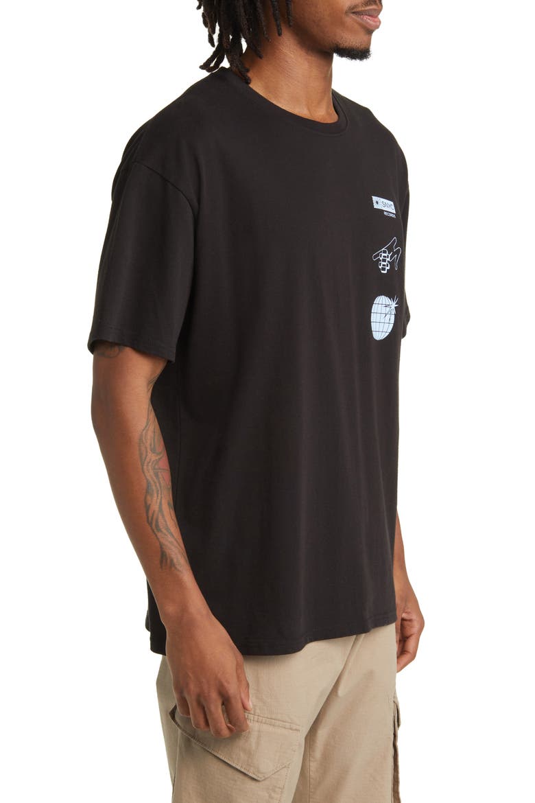Relaxed Fit Until Dawn Graphic T-Shirt, Alternate, color, BLACK