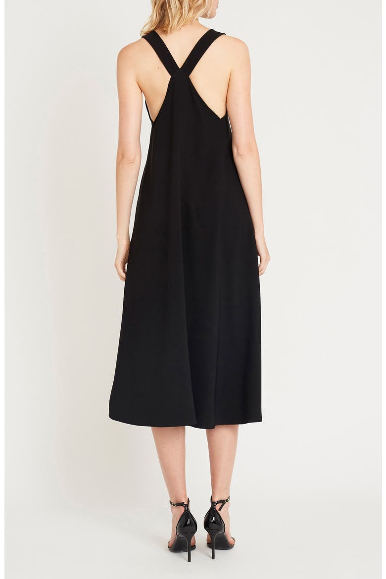 Solstice Racerback Midi Shift Dress, Alternate, color, METEORITE