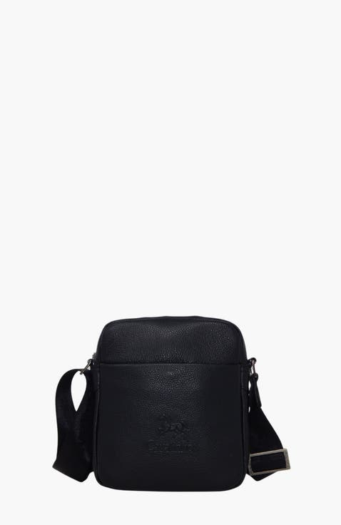 El Cavaleiro 225 Leather Traveler Crossbody Bag