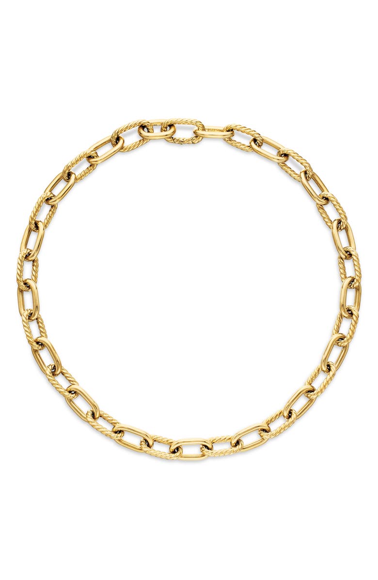 David Yurman DY Madison<sup>®</sup> Chain Necklace in 18K Yellow Gold, 11mm, Alternate, color, Yellow Gold