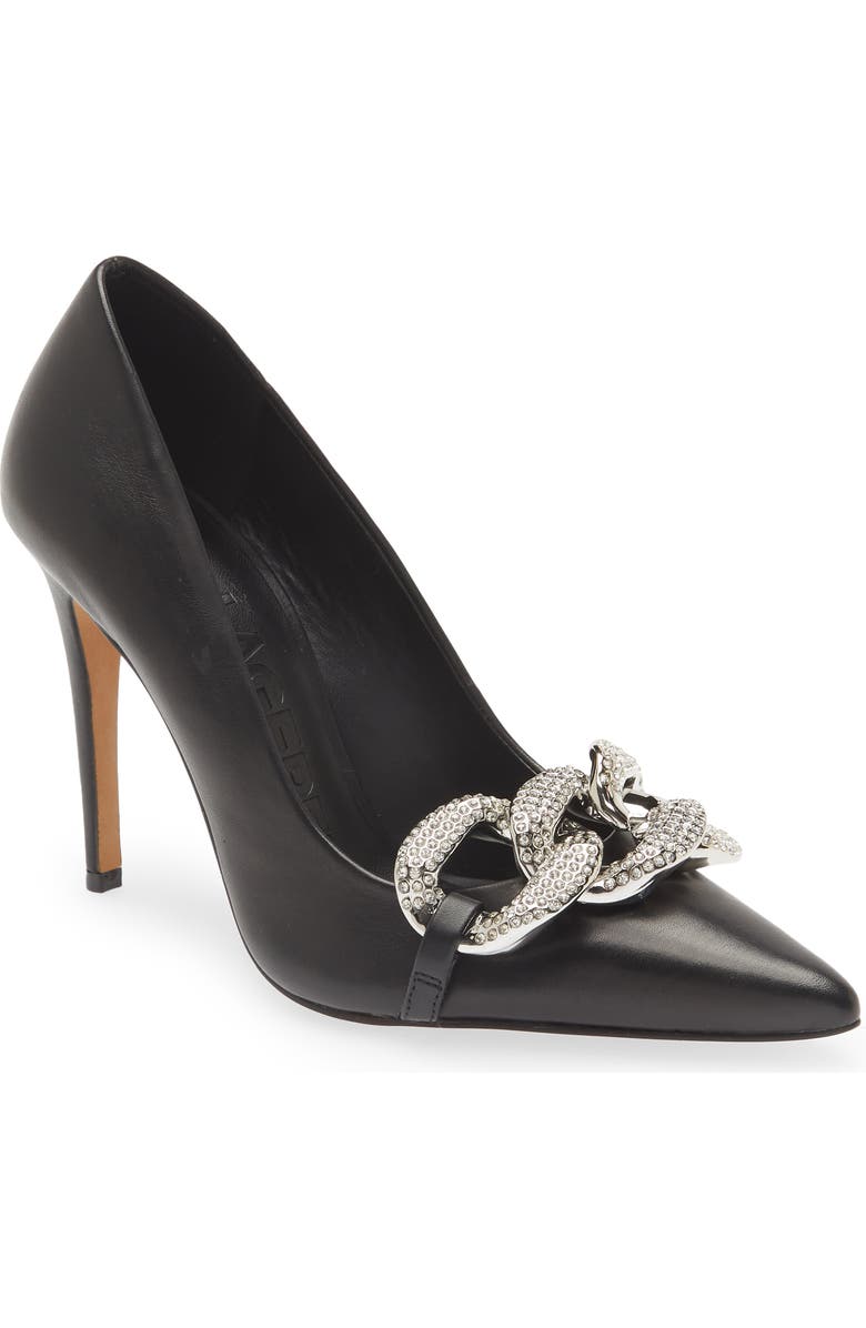 KARL LAGERFELD PARIS Calise Pointed Toe Pump, Main, color,