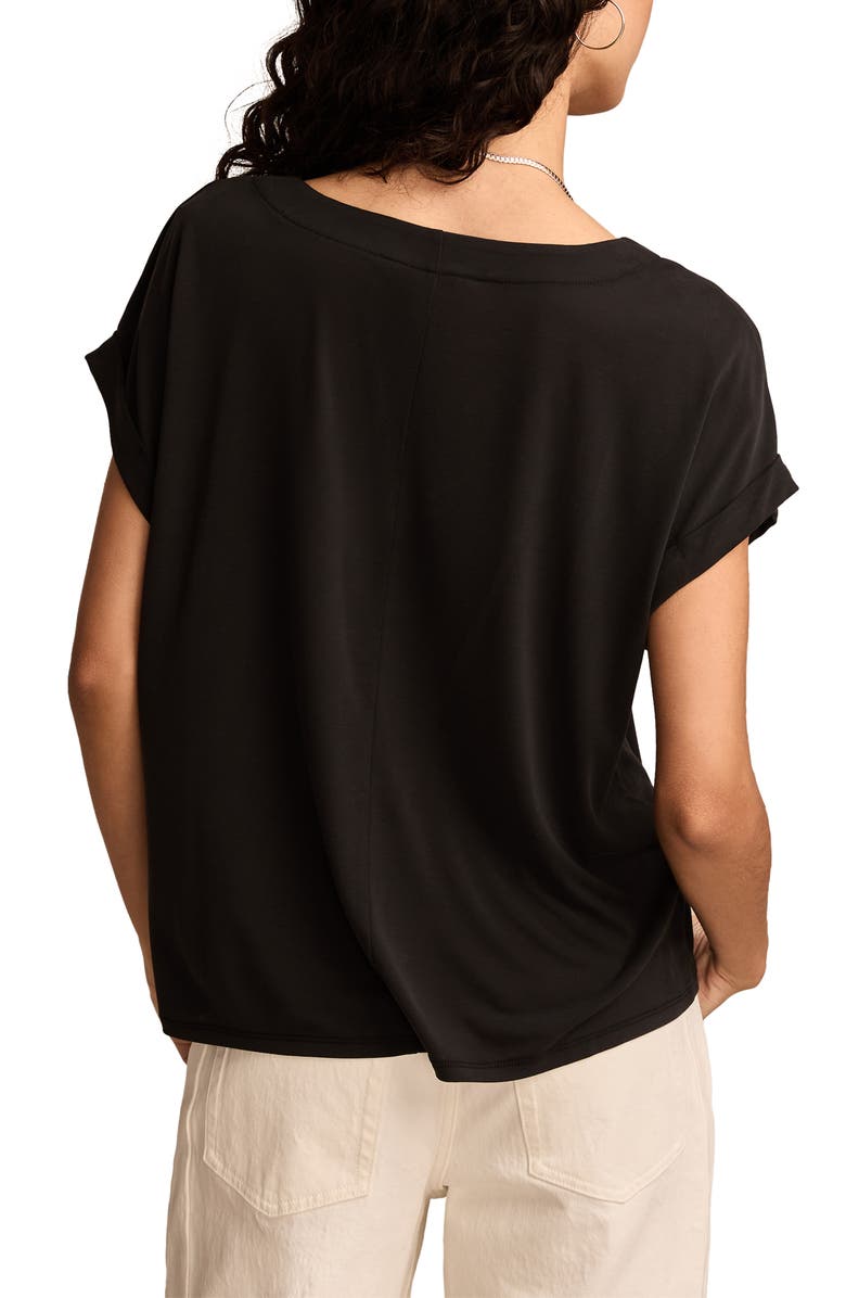 Lucky Brand Sandwashed Notch Neck T-Shirt, Alternate, color, 