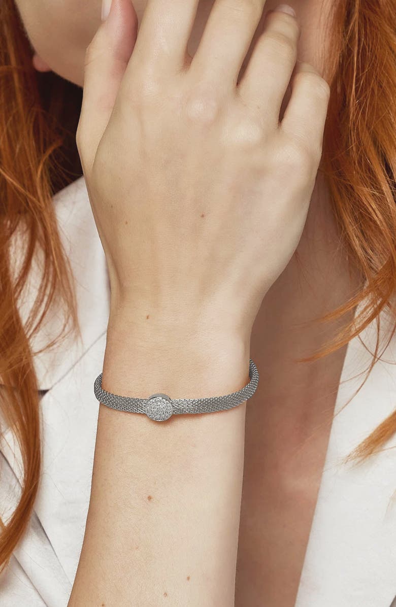 Bearfruit Jewelry Elise Statement Cocktail Bracelet, Alternate, color, Silver