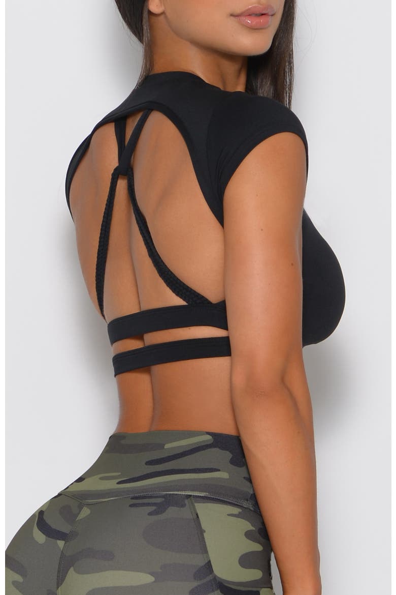 Muscle Back Tee, Alternate, color, Black