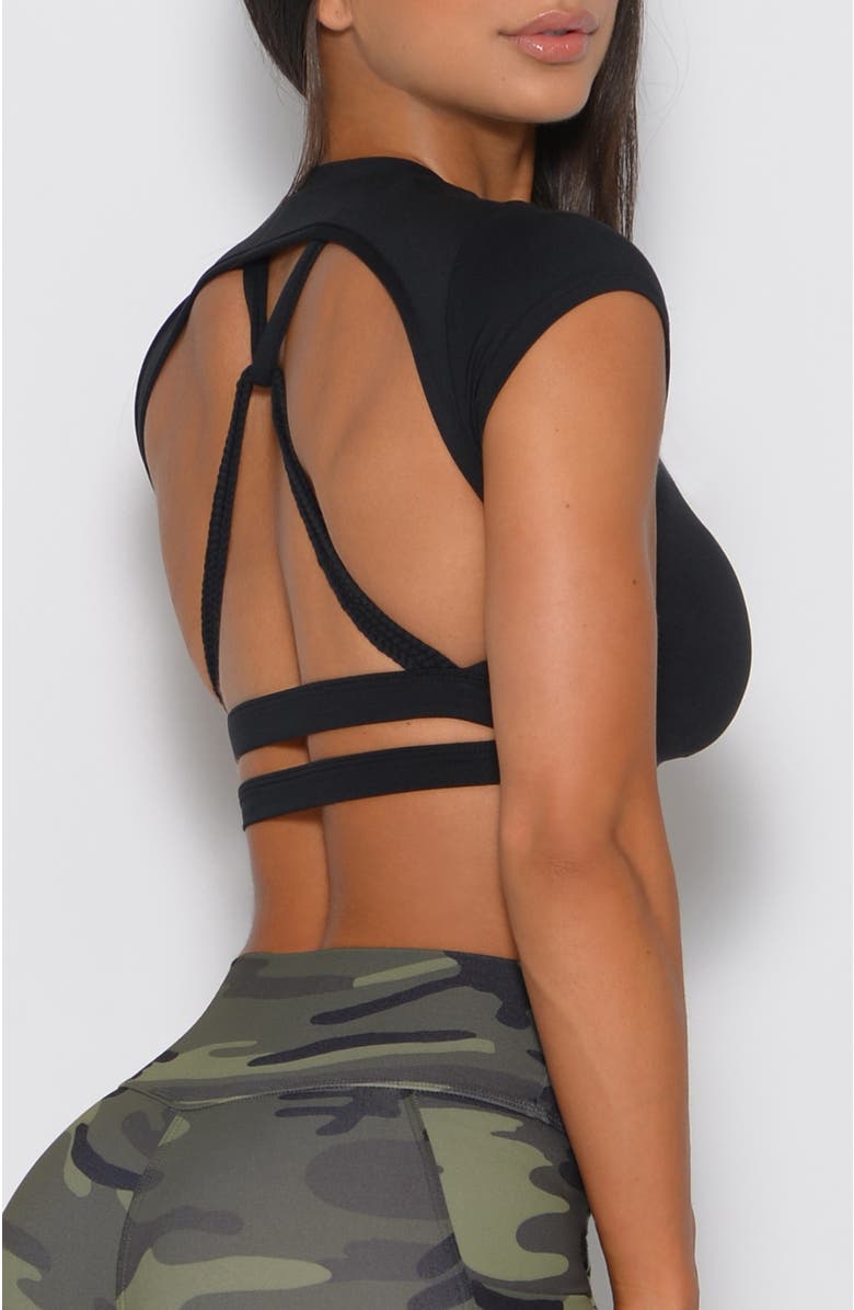 Bombshell Sportswear Muscle Back Tee, Alternate, color, Black