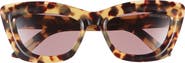 DIOR 'DiorMidnight B3I 54mm Cat Eye Sunglasses