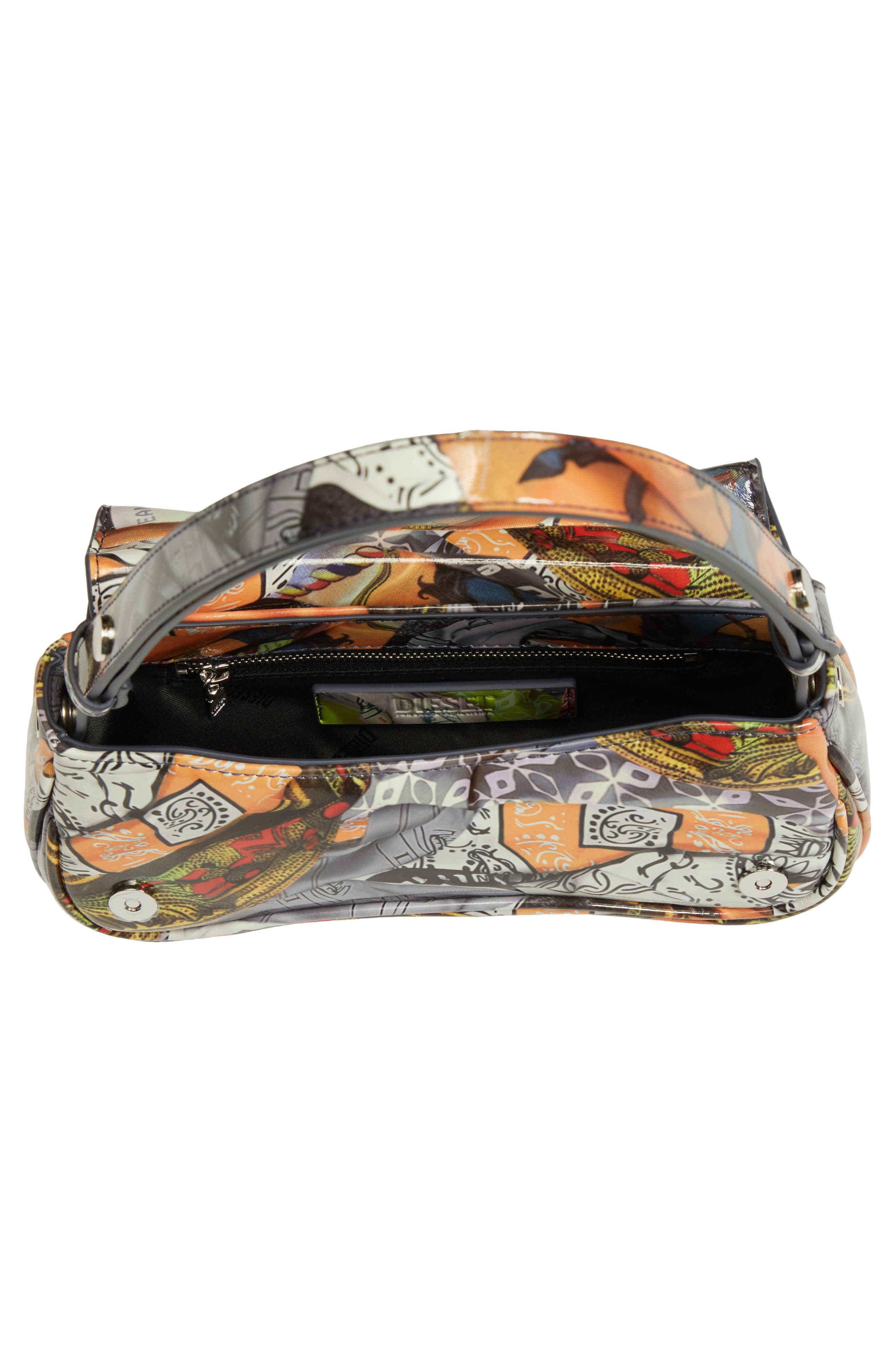 DIESEL<sup>®</sup> Play Faux Leather Clutch, Alternate, color, 