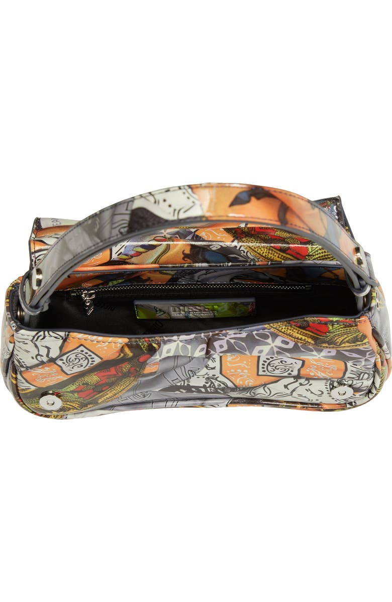 DIESEL<sup>®</sup> Play Faux Leather Clutch, Alternate, color,