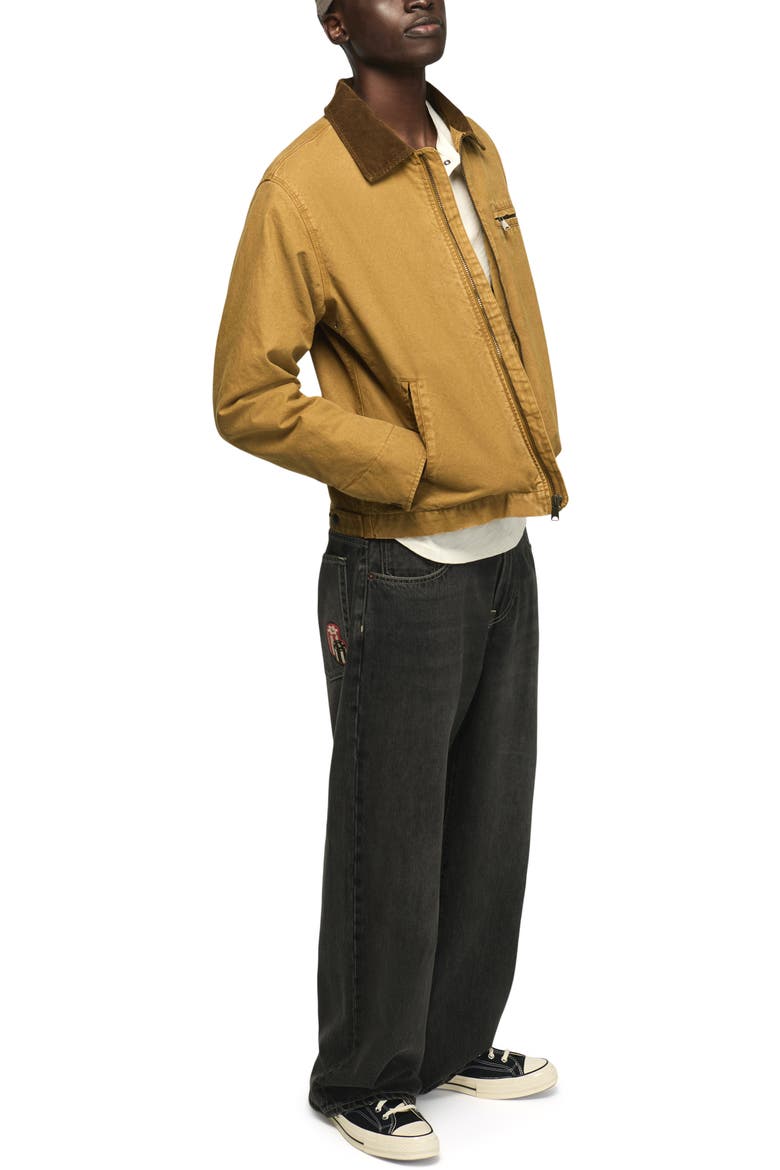 Canvas Work Jacket, Alternate, color, ANTIQUE BRONZE