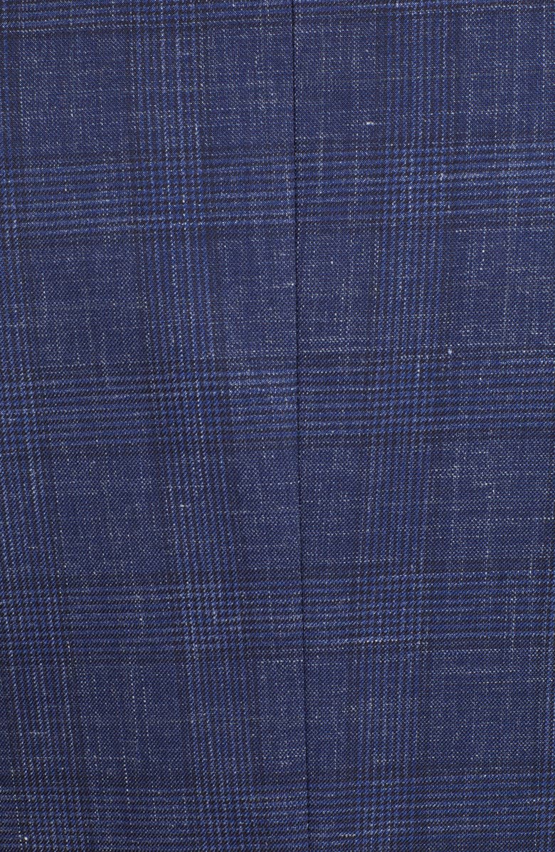 Peter Millar Classic Fit Plaid Wool Sport Coat, Alternate, color,