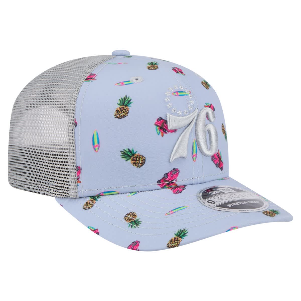 New Era Men's New Era Light Blue/Gray Philadelphia 76ers Adventure