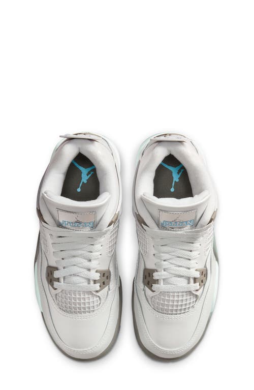 Nike Kids' Jordan 4 Retro Basketball Sneaker In Multi