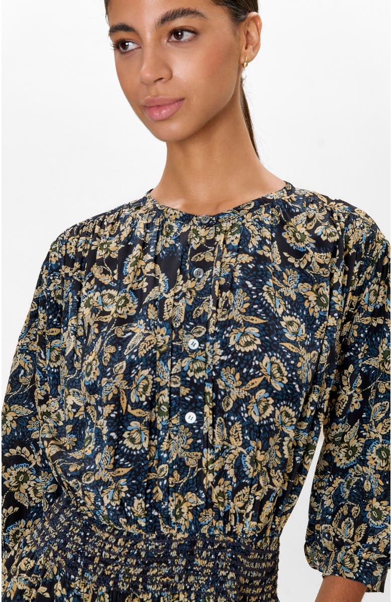 Rebecca Taylor Charlene Dress, Alternate, color, Navy Multi
