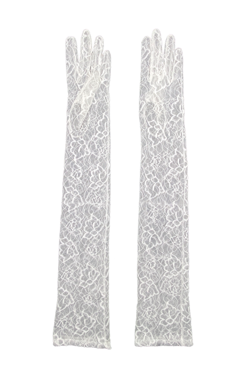 Long Lace Gloves