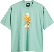 MARKET Making It Rain Bear Graphic Cotton T-Shirt