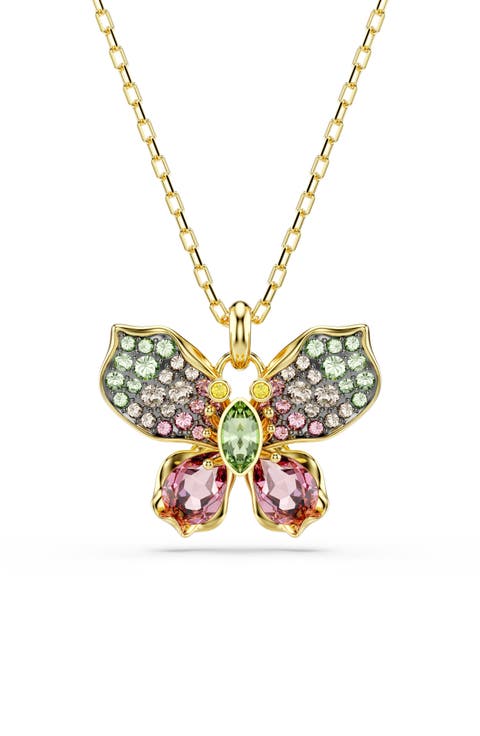 Idyllia Butterfly Pendant Necklace