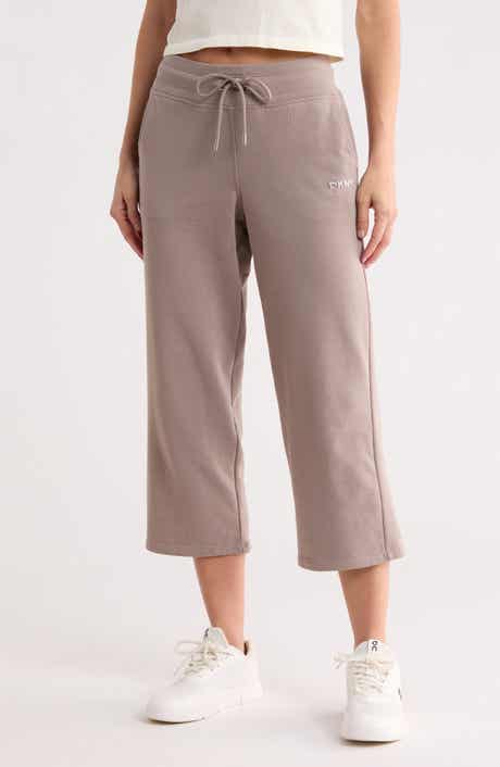 DKNY Drawstring Waist Crop Pants