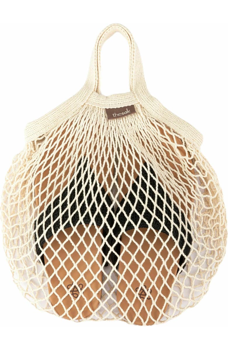 The Sak Everly Sandal, Alternate, color, Black Crochet