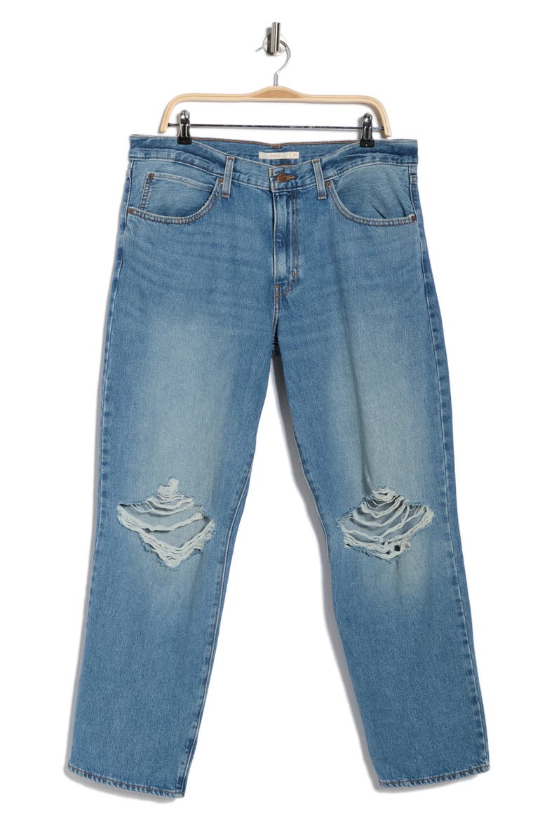 '94 Baggy Wide Leg Jeans, Main, color, CUTE LOSER