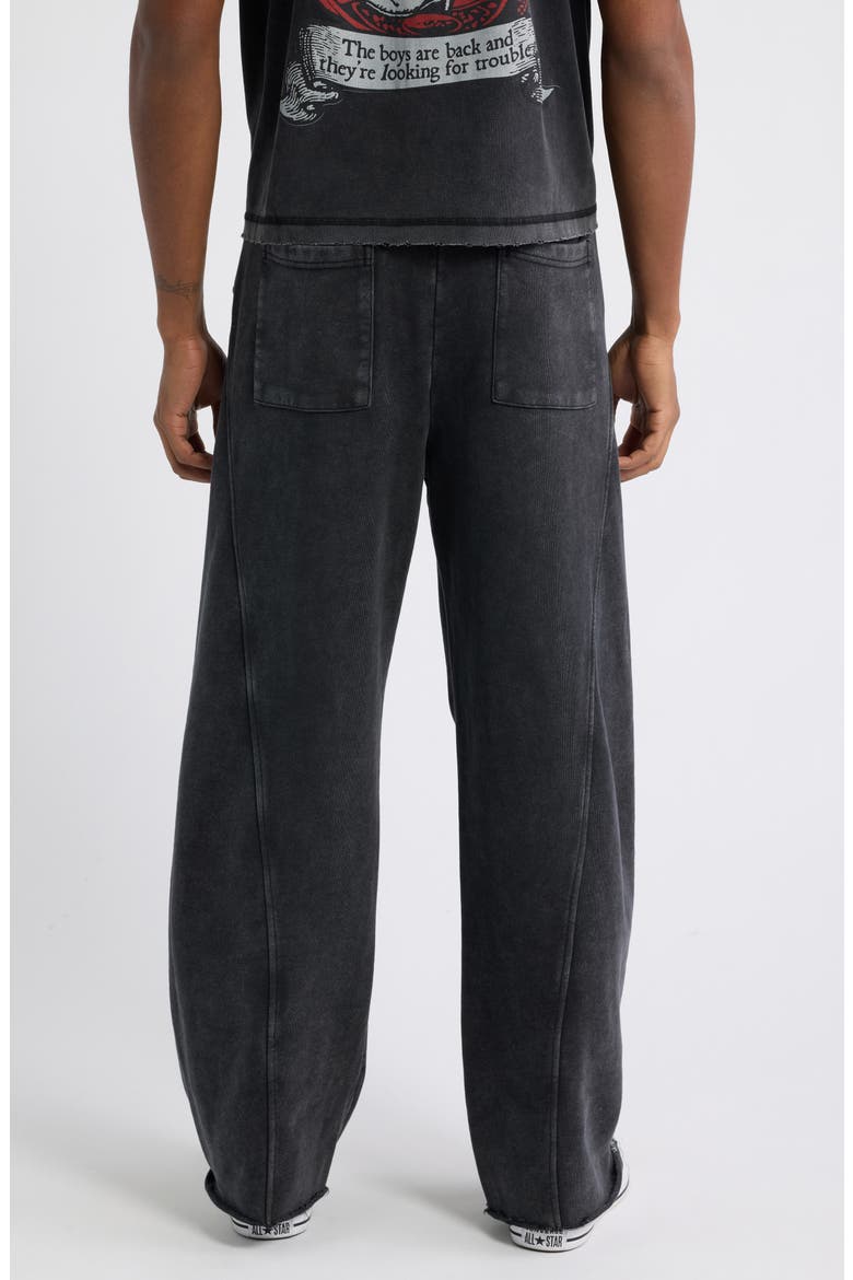 Wide Leg Work Pants, Alternate, color, VINTAGE BLACK