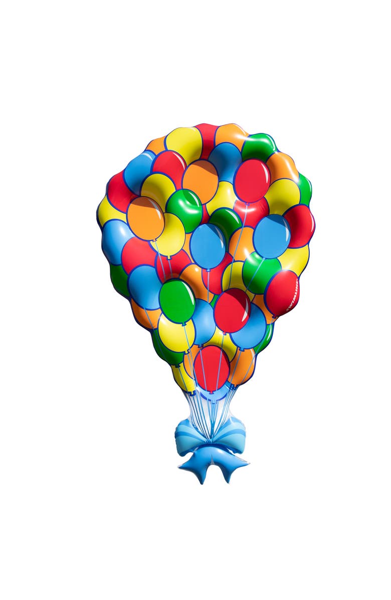 Swimline Balloon Party Island, Main, color, Multicolored