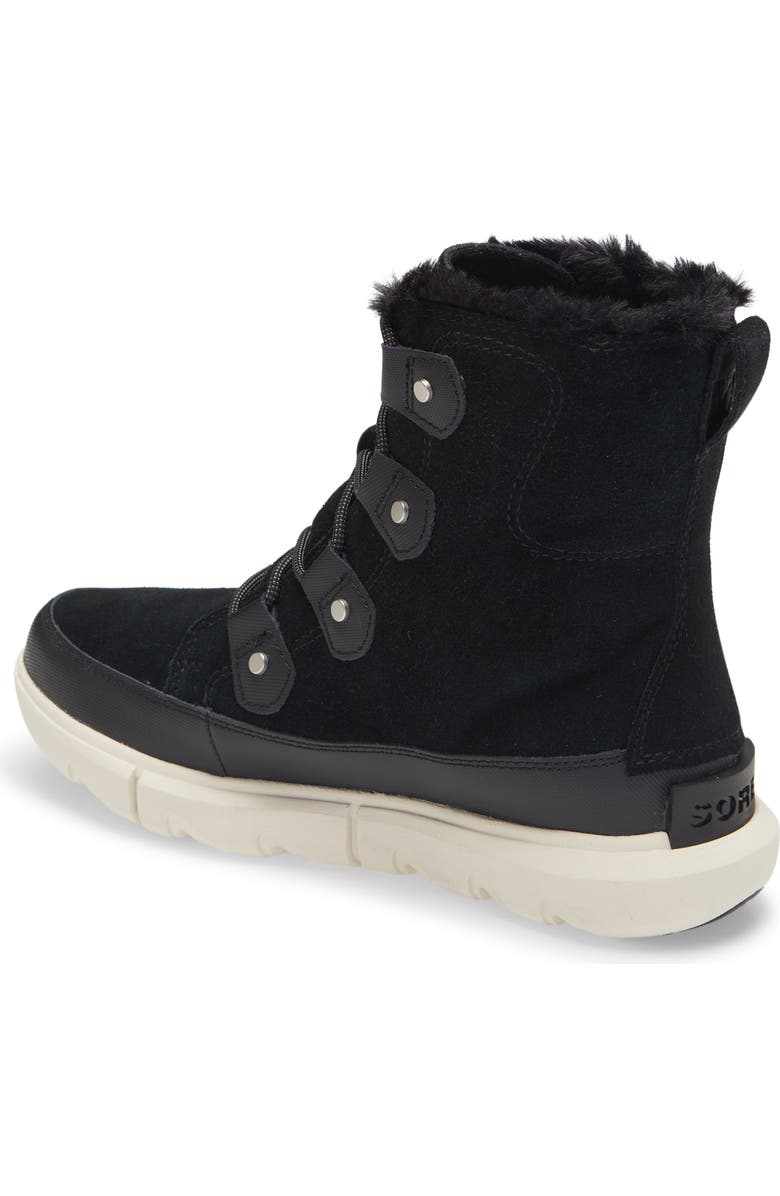 SOREL Explorer II Joan Waterproof Faux Fur Lined Boot, Alternate, color,