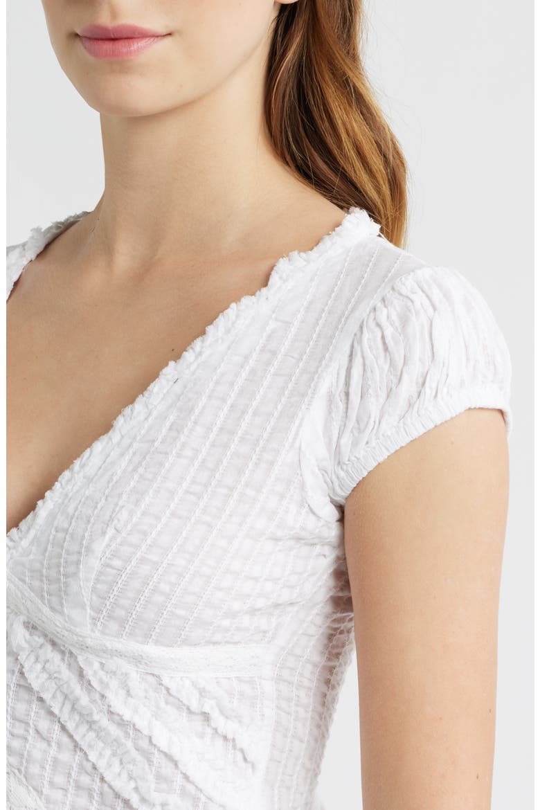 Robyn Ruffle Cotton Lace Top, Alternate, color, WHITE