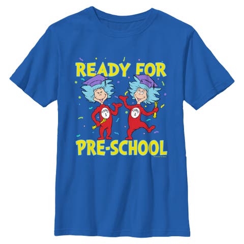 Boy's Dr. Seuss Ready For Pre-School  Graphic T-Shirt