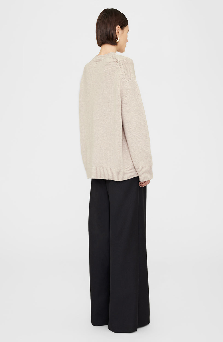 ANINE BING Rosie Sweater, Alternate, color, Oatmeal