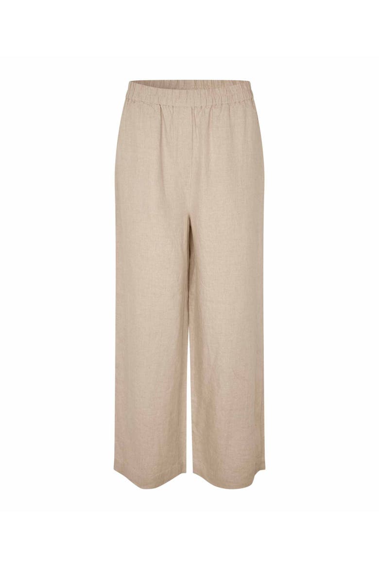 MaParino Linen Wide Leg Pants, Alternate, color, Natural