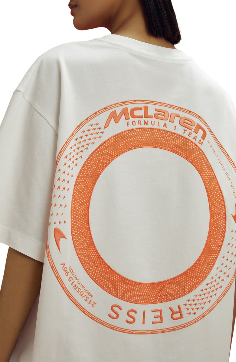 Reiss x McLaren Formula 1 Team Collection Traction Cotton Graphic T-Shirt, Alternate, color,