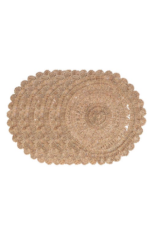 Juliska Set of 4 Macrame Placemats in Natural 