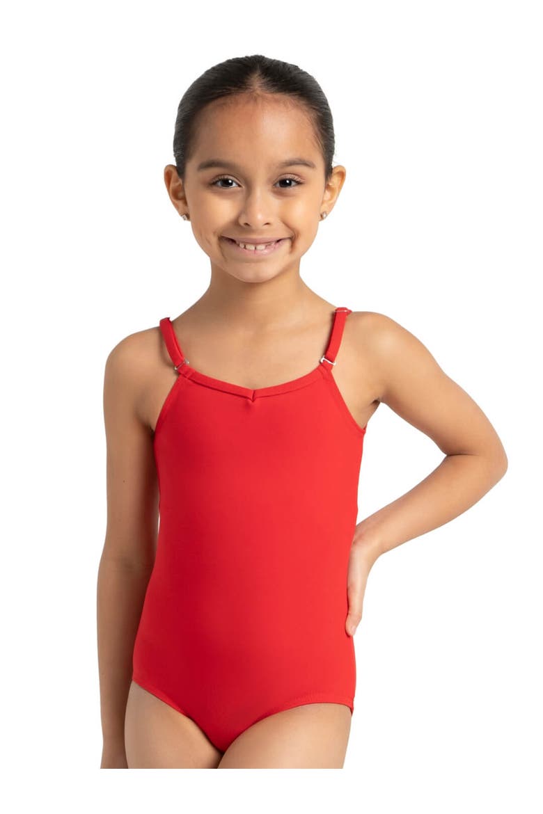 Team Basics Camisole Leotard w/ Adjustable Straps, Alternate, color, White