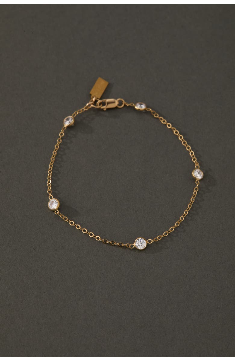 Set & Stones Faye Bracelet, Alternate, color, Gold