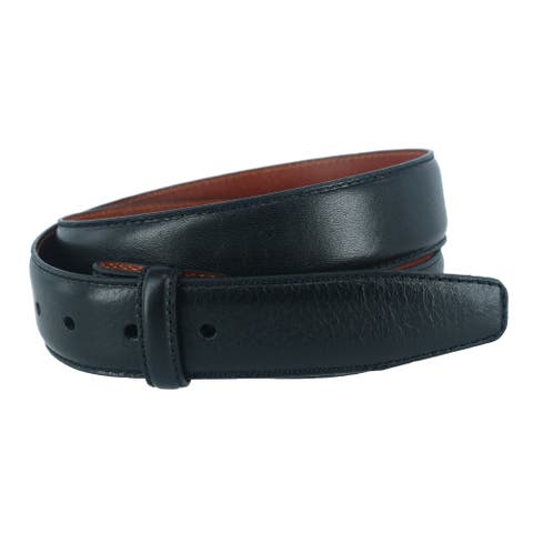 Pebble Grain Leather 35mm Harness Belt Strap