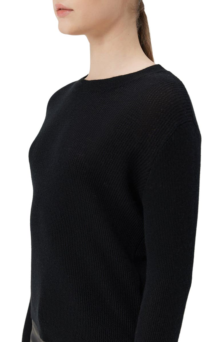 GOBI Mongolian Cashmere Cashmere Bell-Sleeve Sweater, Alternate, color,