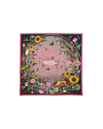 Fable England Circe Narrative Silk Blend Square Scarf