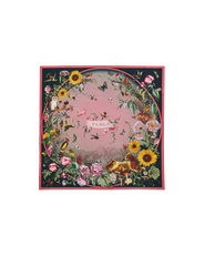 Fable England Circe Narrative Silk Blend Square Scarf