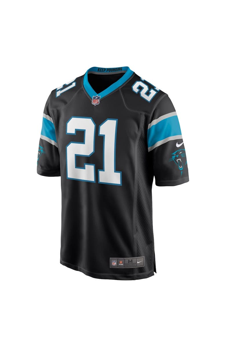 Nike Men's Nike Jeremy Chinn Black Carolina Panthers Game Jersey, Alternate, color,