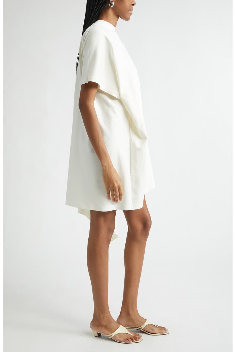 Zero Waste Asymmetric Shift Dress, Alternate, color, WHITE WHT