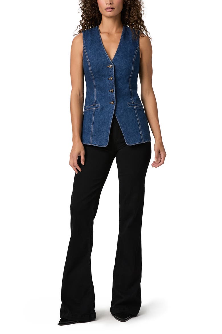 Campanelli Denim Vest, Alternate, color, SOUNDCHECK