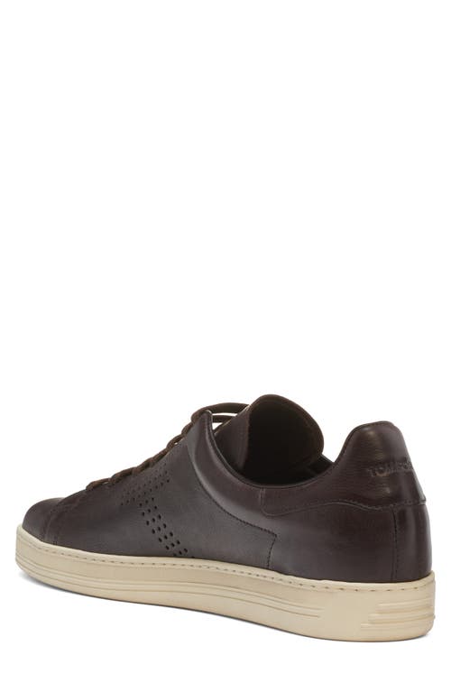 Tom Ford Warwick Sneaker In Brown