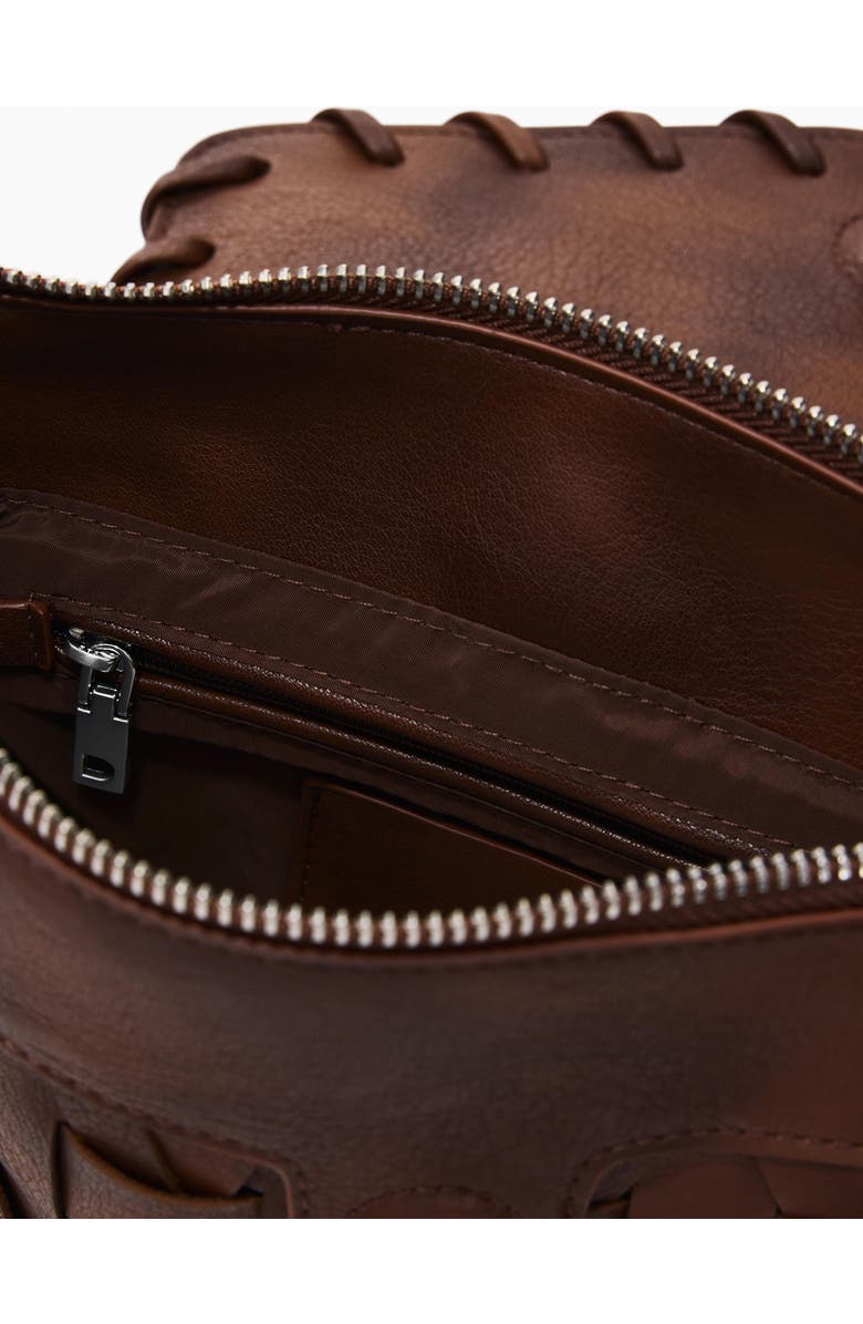 Desigual Small Woven Handbag, Alternate, color,