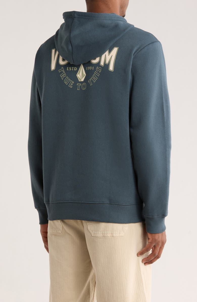 Volcom Airwalk Hoodie, Alternate, color, Dark Slate