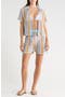 selected Blue-Mustard Stripe Multi