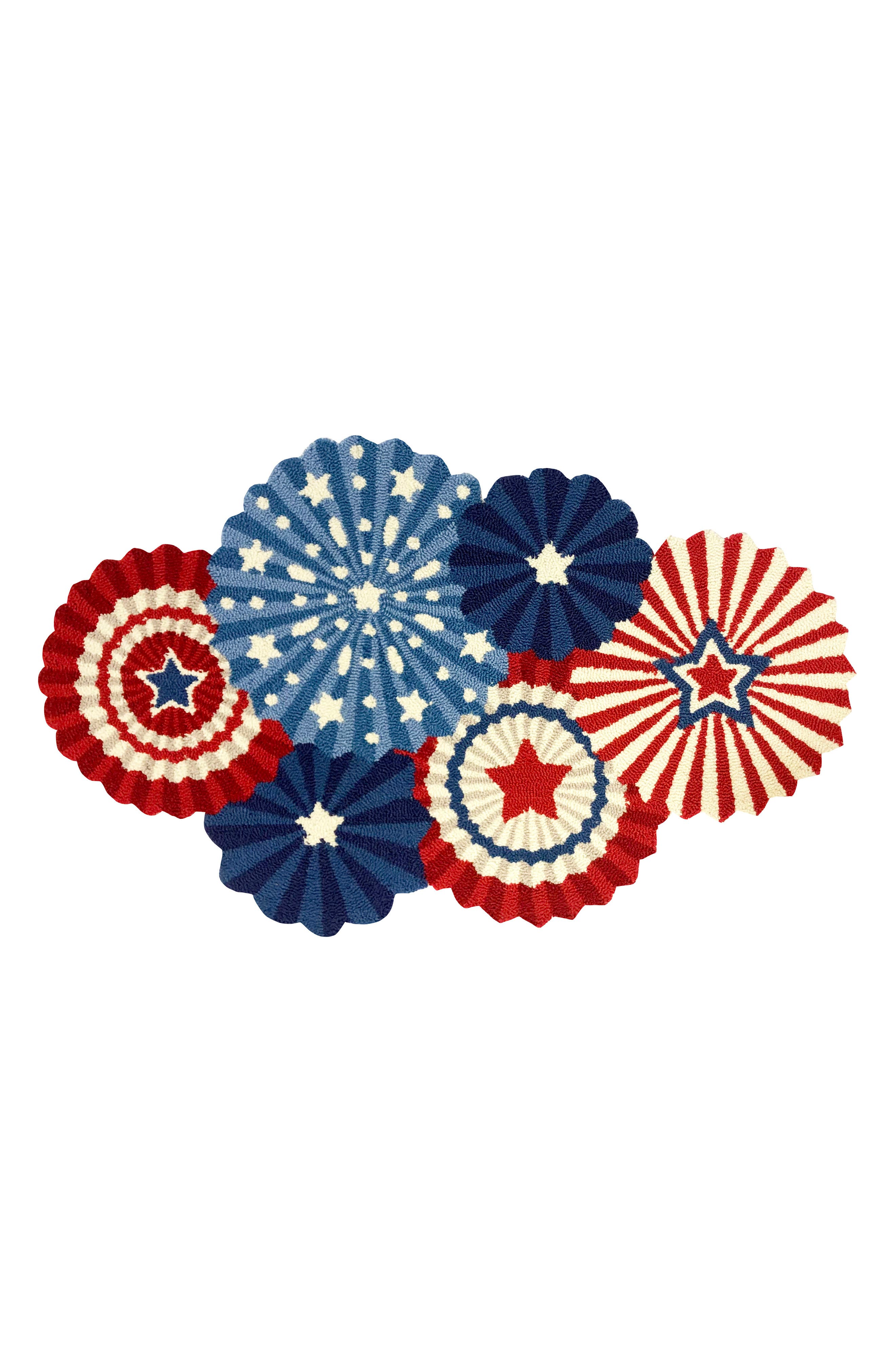 R16 HOME Americana Bunting Doormat